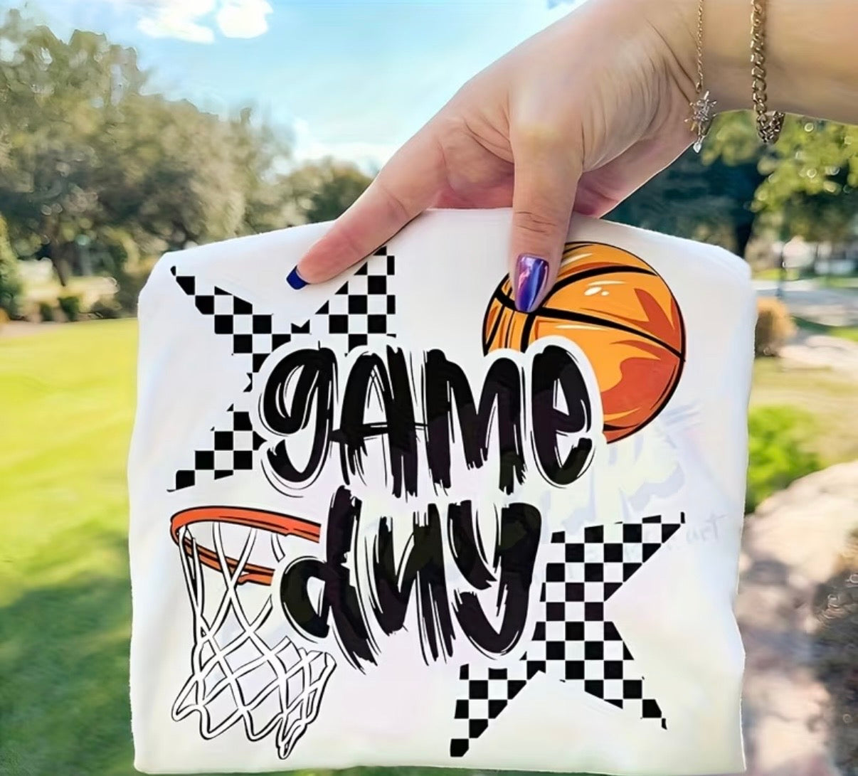 Decal Only: Game Day Basketball
