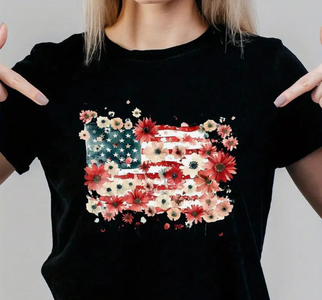 ✨Decal Only: Flag and Flowers
