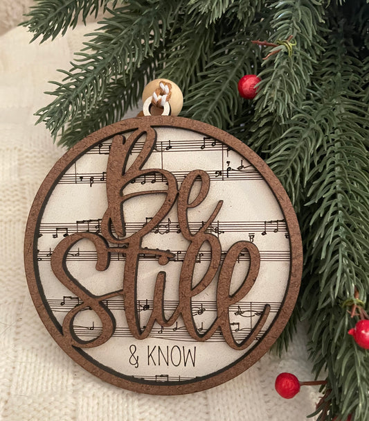 ✨Lyric Ornament: Be Still