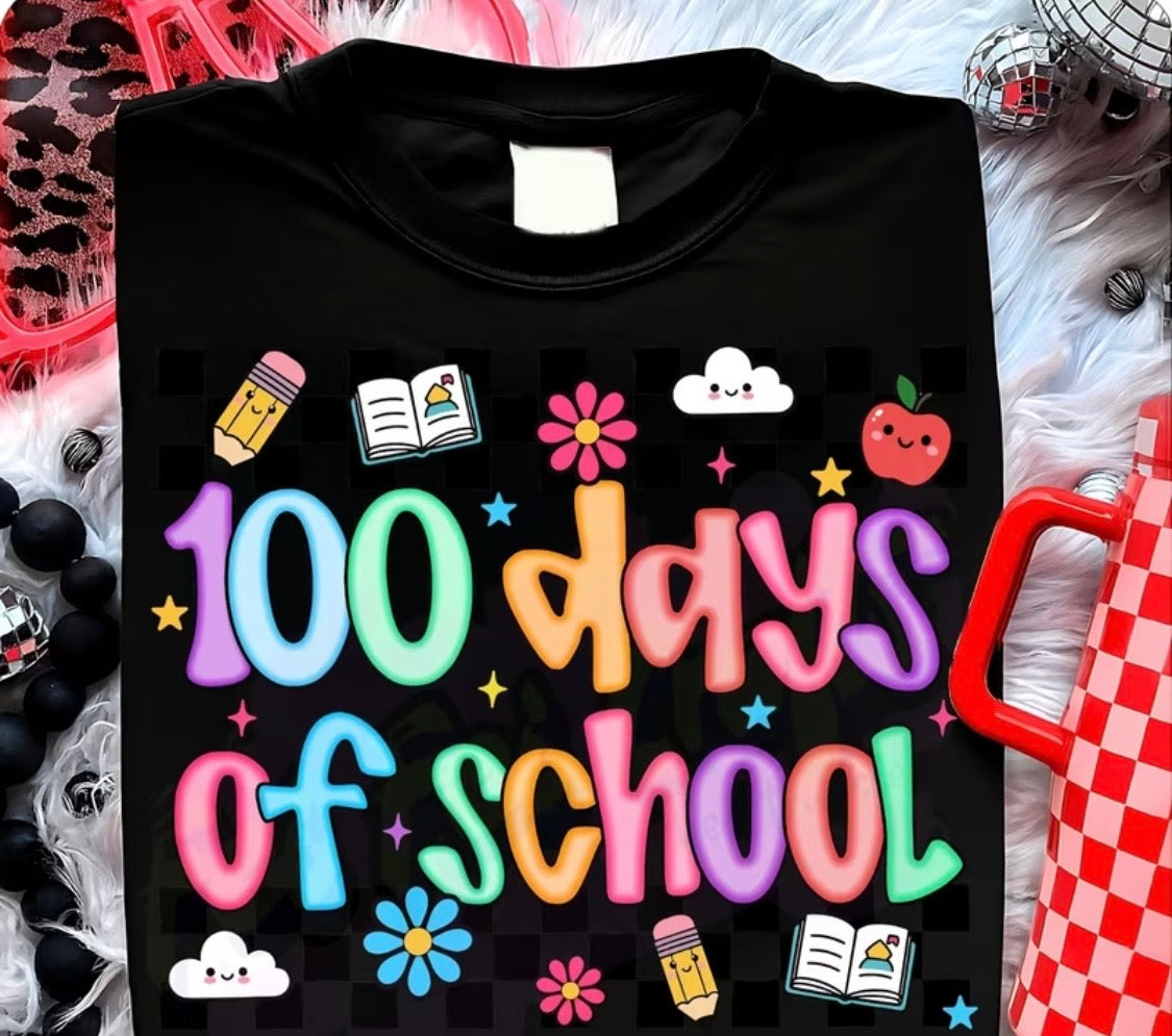 ✨Decal Only: 100 Days (Mini Objects on Checkerboard)