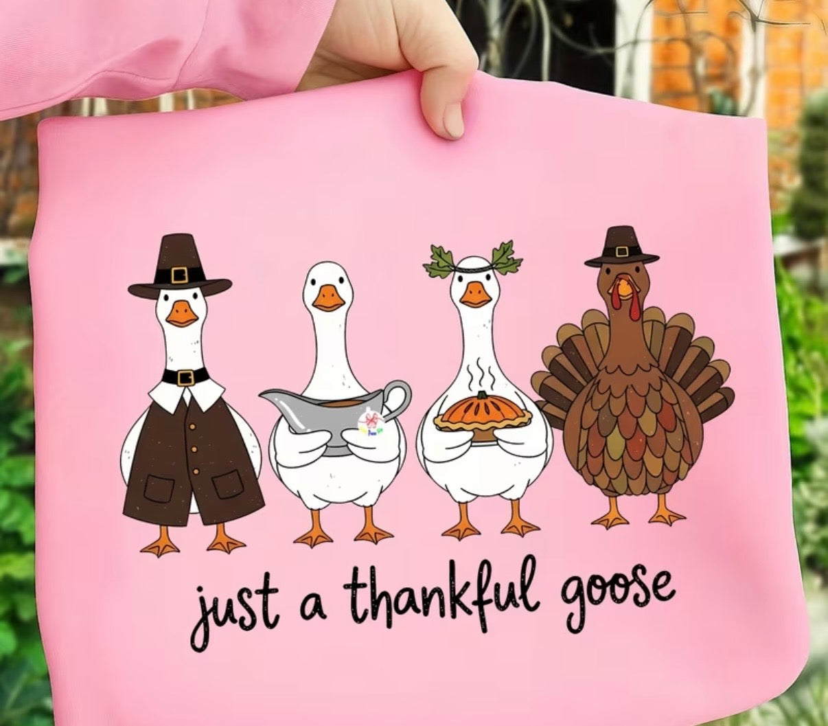 Decal Only: Just a Thankful Goose