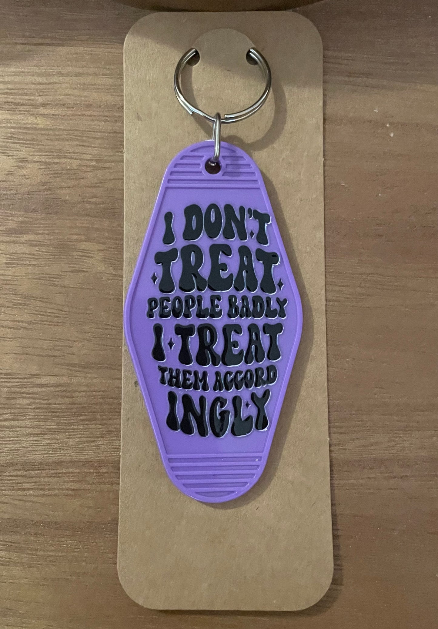 Hotel Keychain: Funny/Sarcastic