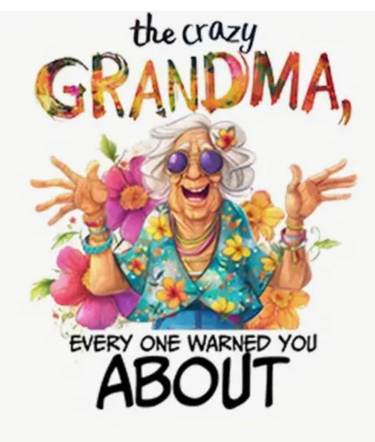 ✨Decal Only: Grandma (Funny Variety)
