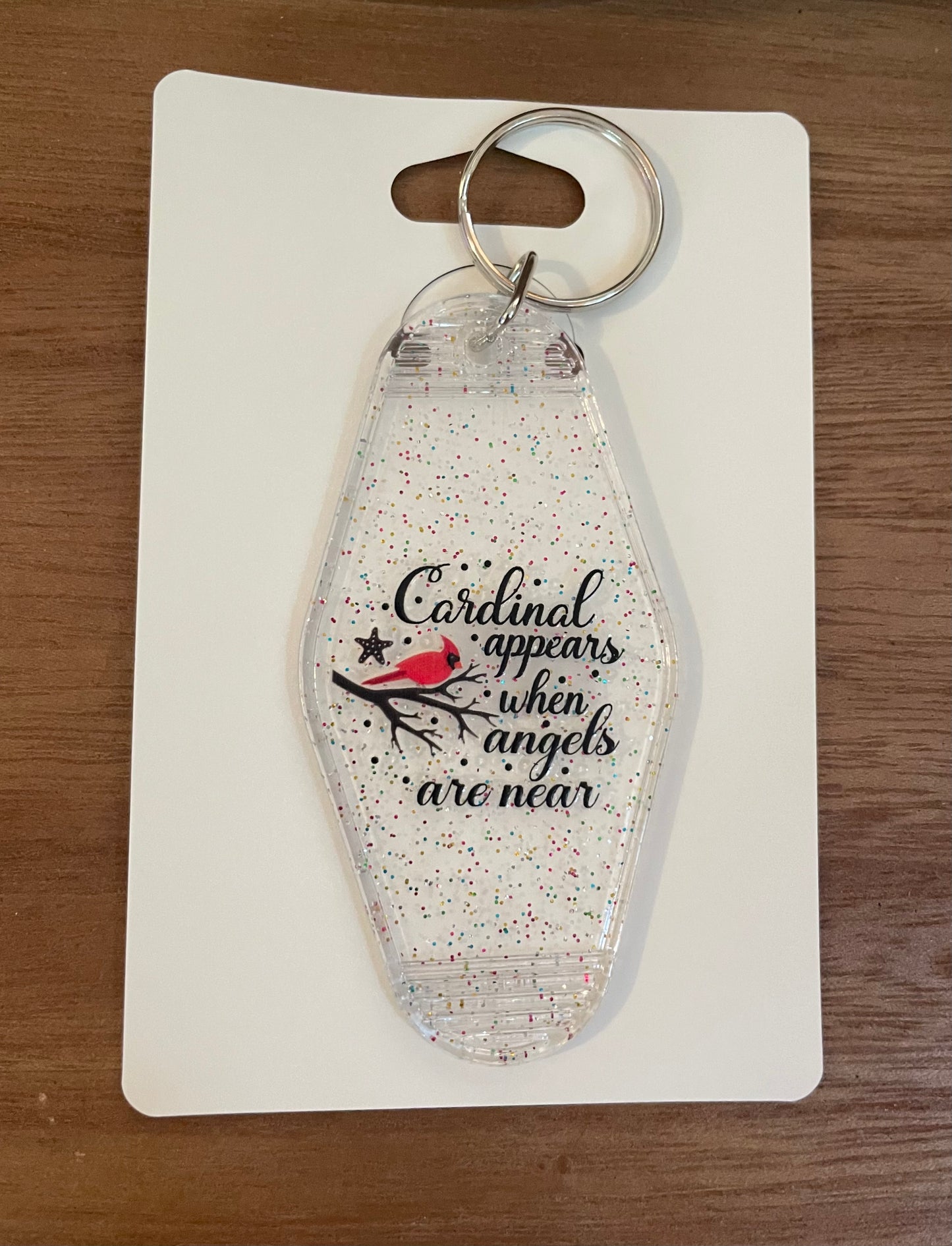 Hotel Keychain: Cardinals