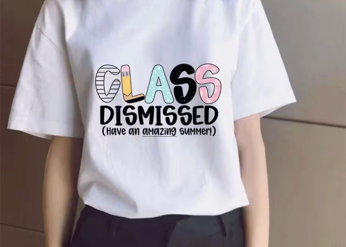 Decal Only: Class Dismissed (Have an Amazing Summer) - Option 2