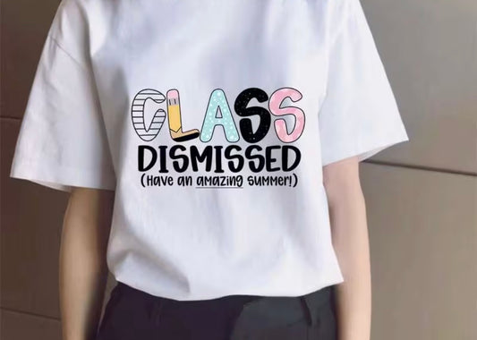 Decal Only: Class Dismissed (Have an Amazing Summer) - Option 2