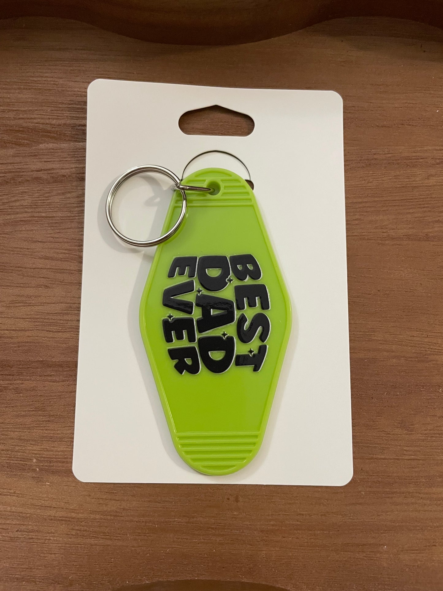 Hotel Keychain: Dad Themed