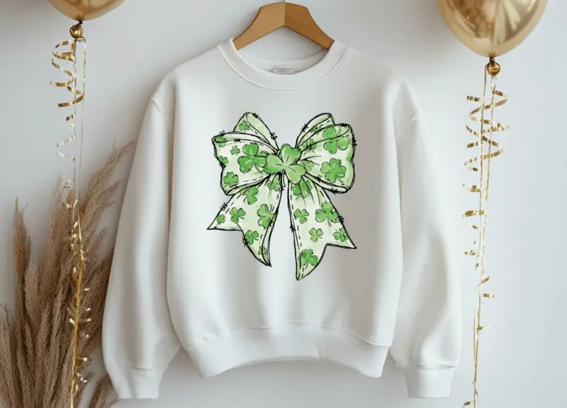 Decal Only: St. Patrick’s Day Bow