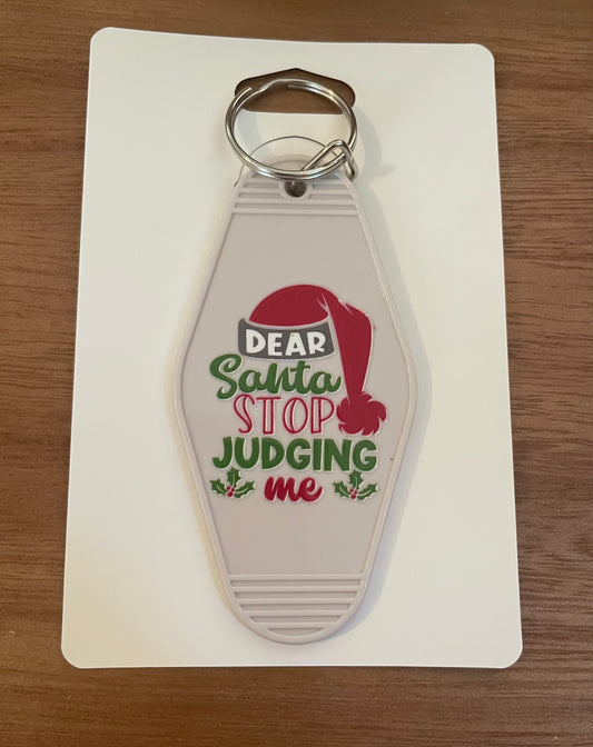 Hotel Keychain: Christmas Themed