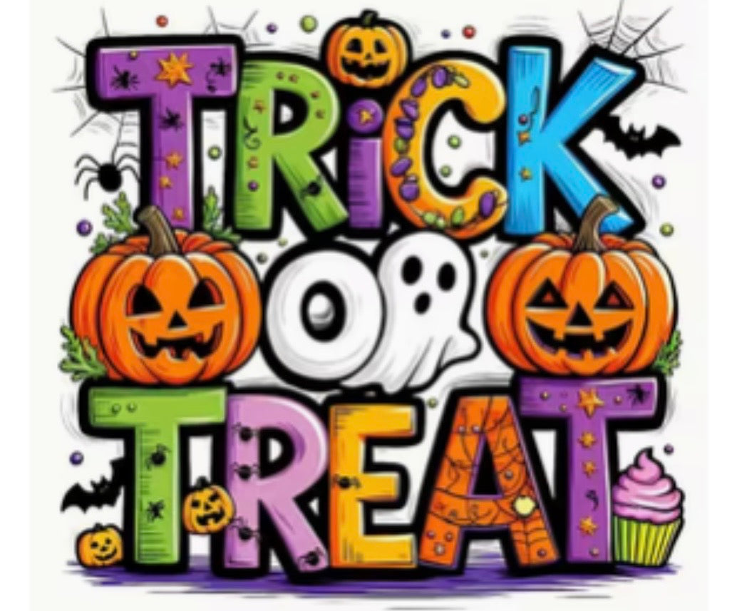 Decal Only: Trick or Treat