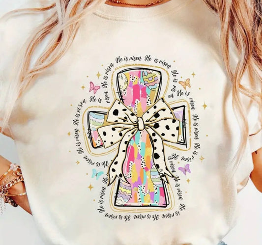 ✨Decal Only: Cross (He is Risen)