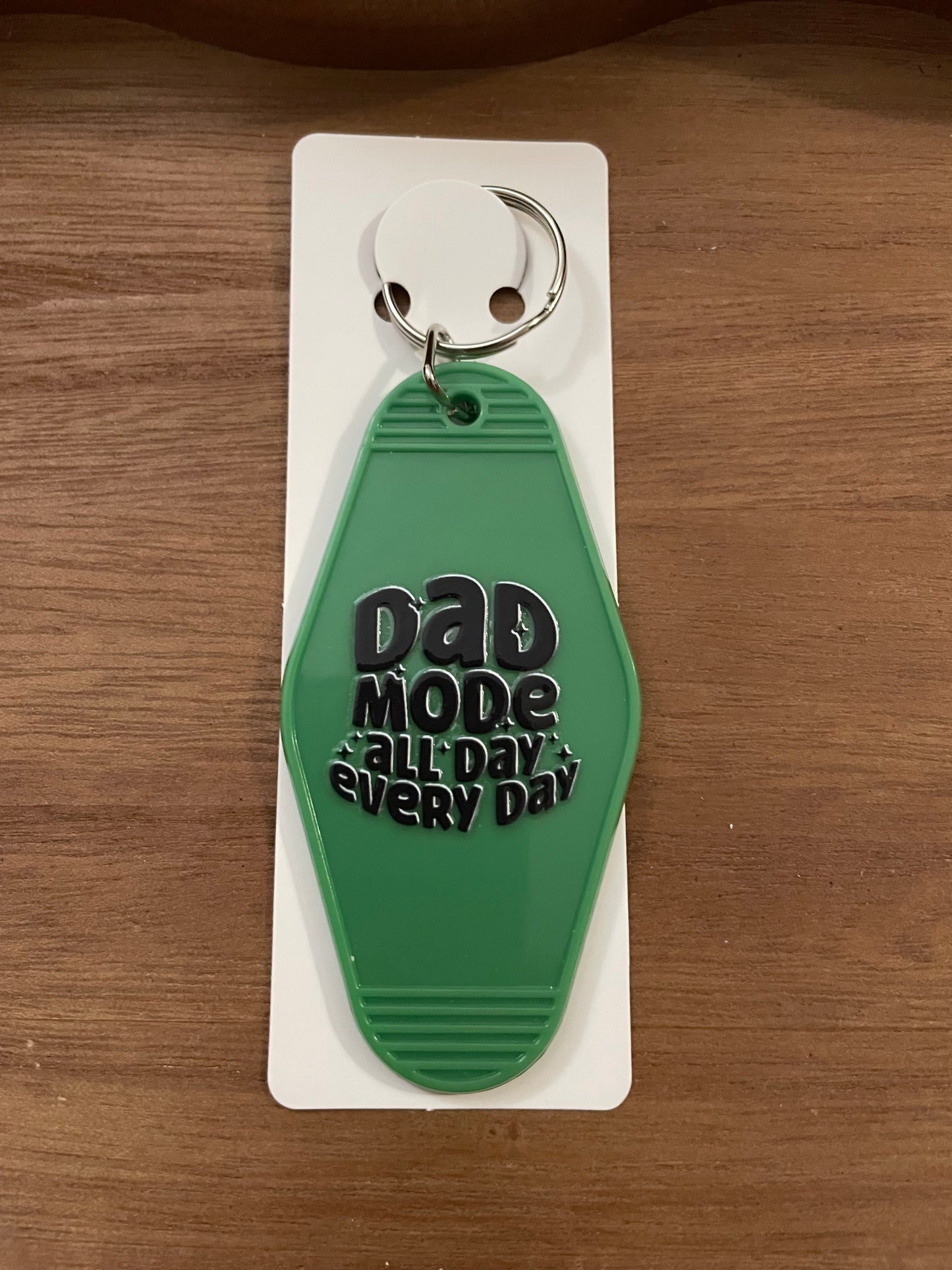 Hotel Keychain: Dad Themed