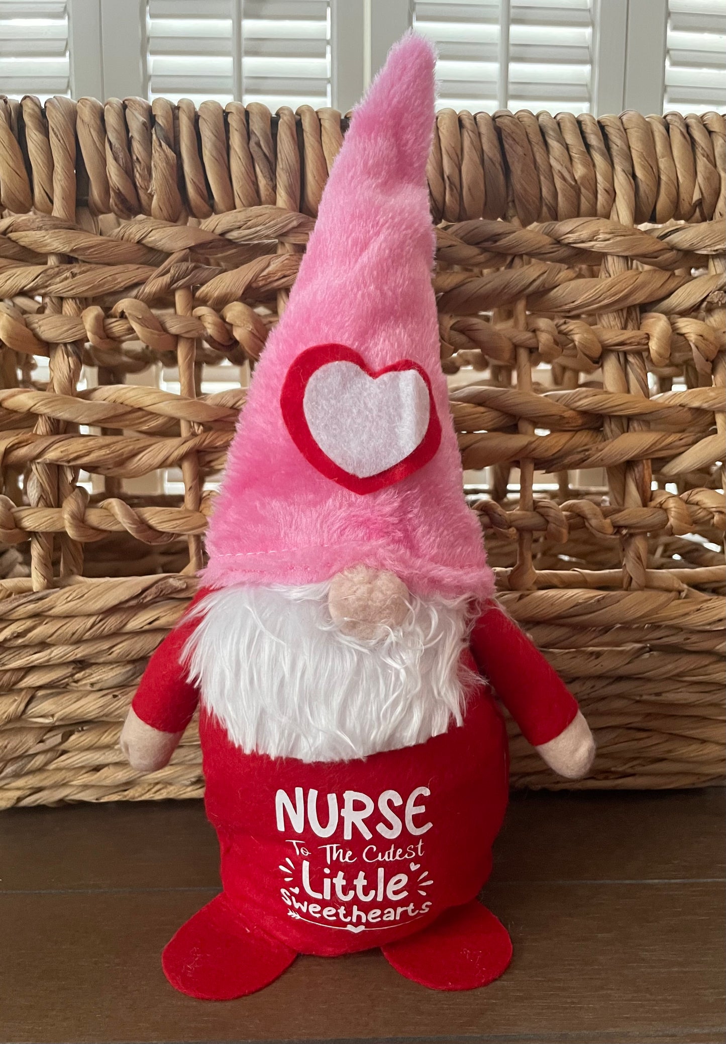 Valentine’s Day Gnome: Nurse to the Cutest Little Sweethearts