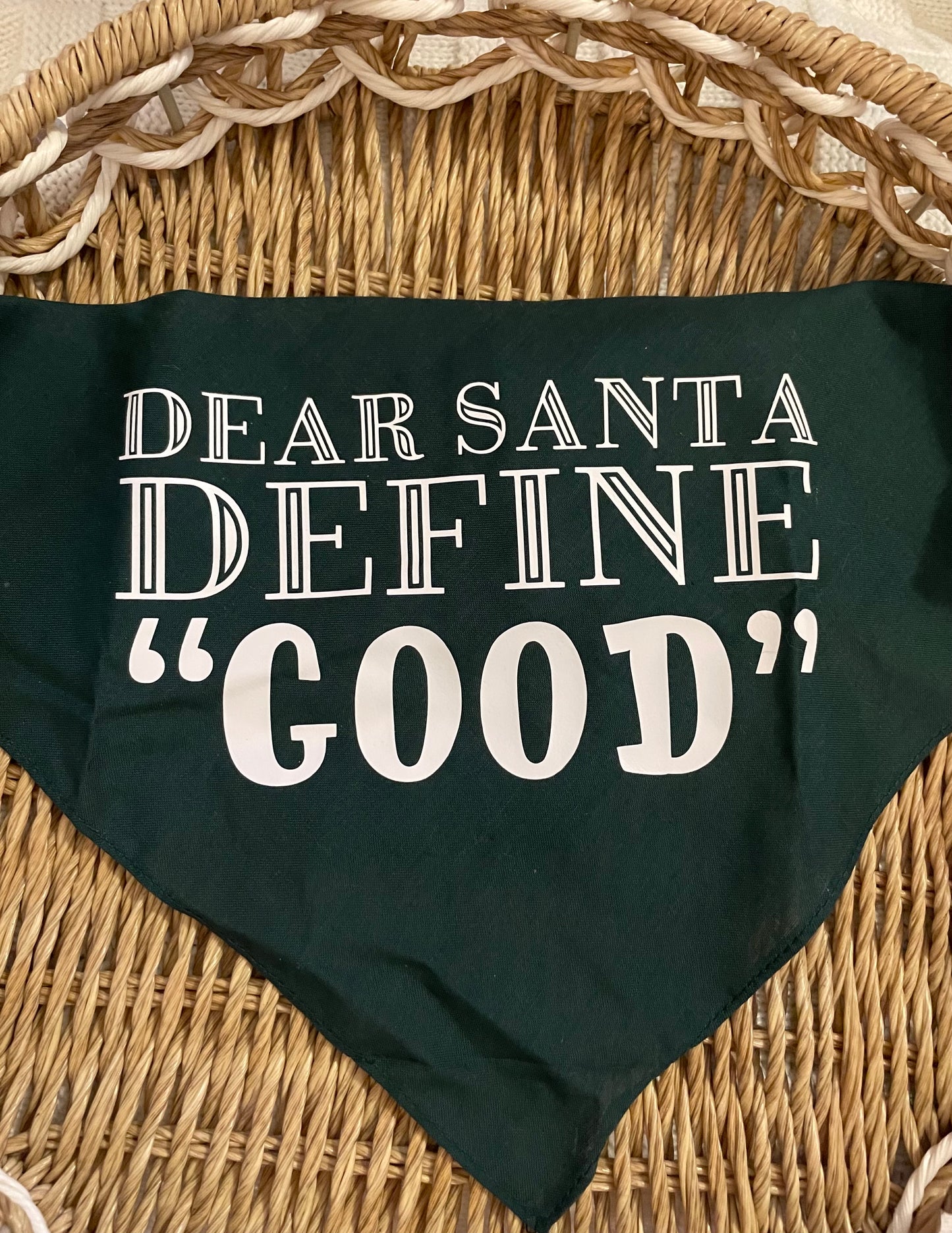 Pet Bandana: Christmas