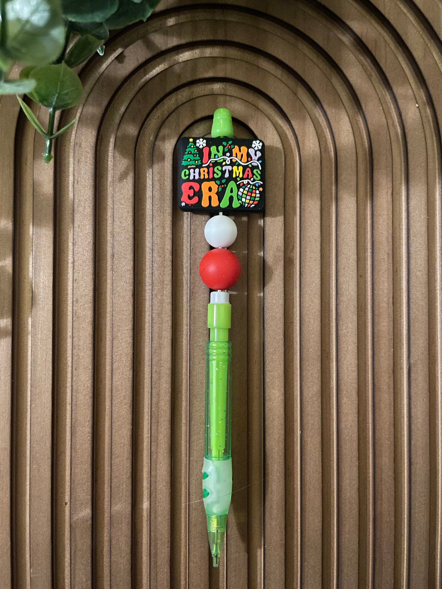 ✨Beaded Pencils: Winter/Christmas