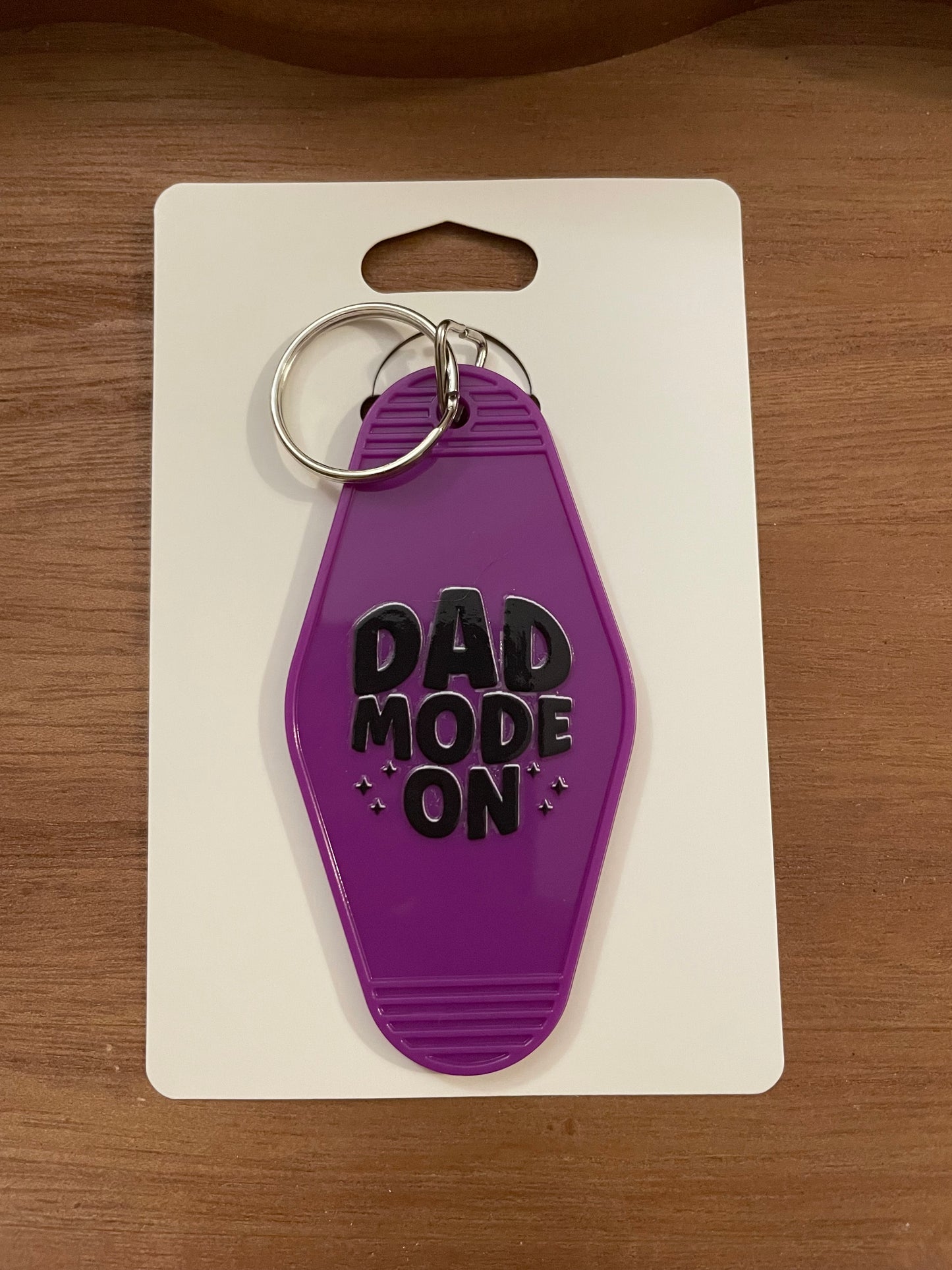 Hotel Keychain: Dad Themed