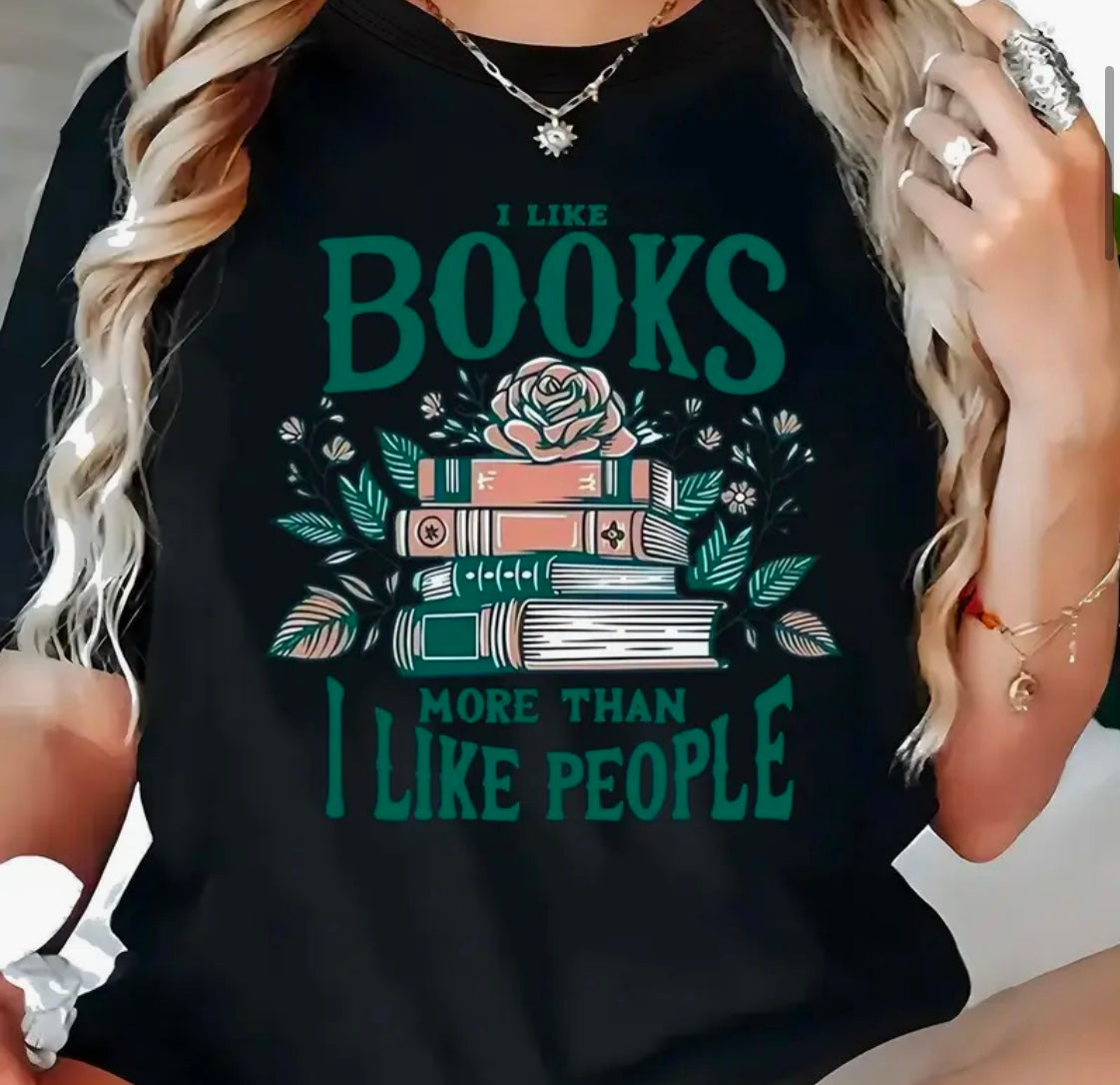 ✨Decal Only: I Like Books More Than I Like People