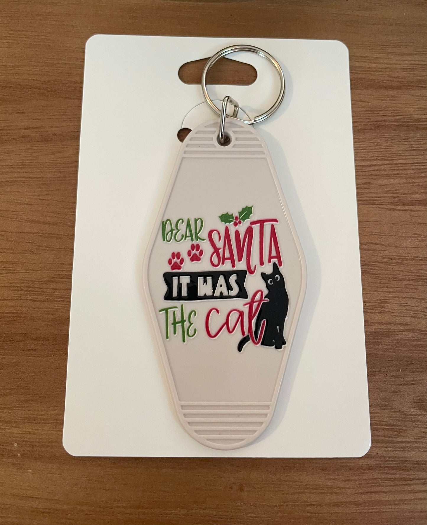 Hotel Keychain: Christmas Themed
