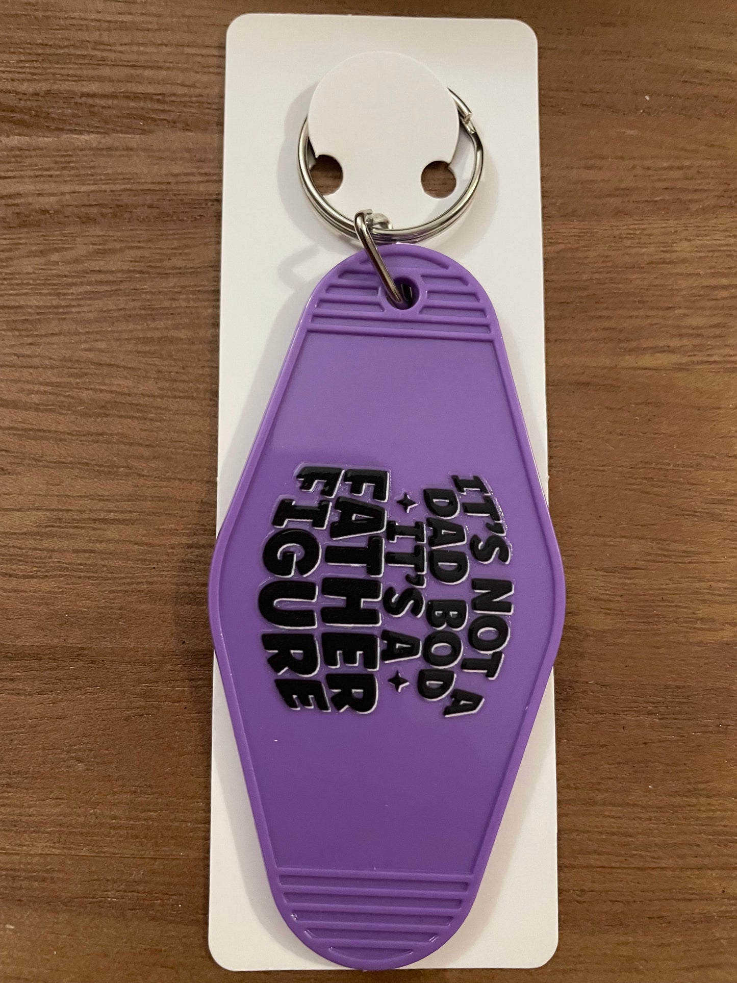 Hotel Keychain: Dad Themed