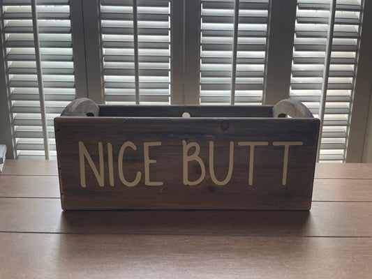 Nice Butt: Toilet Paper Holder