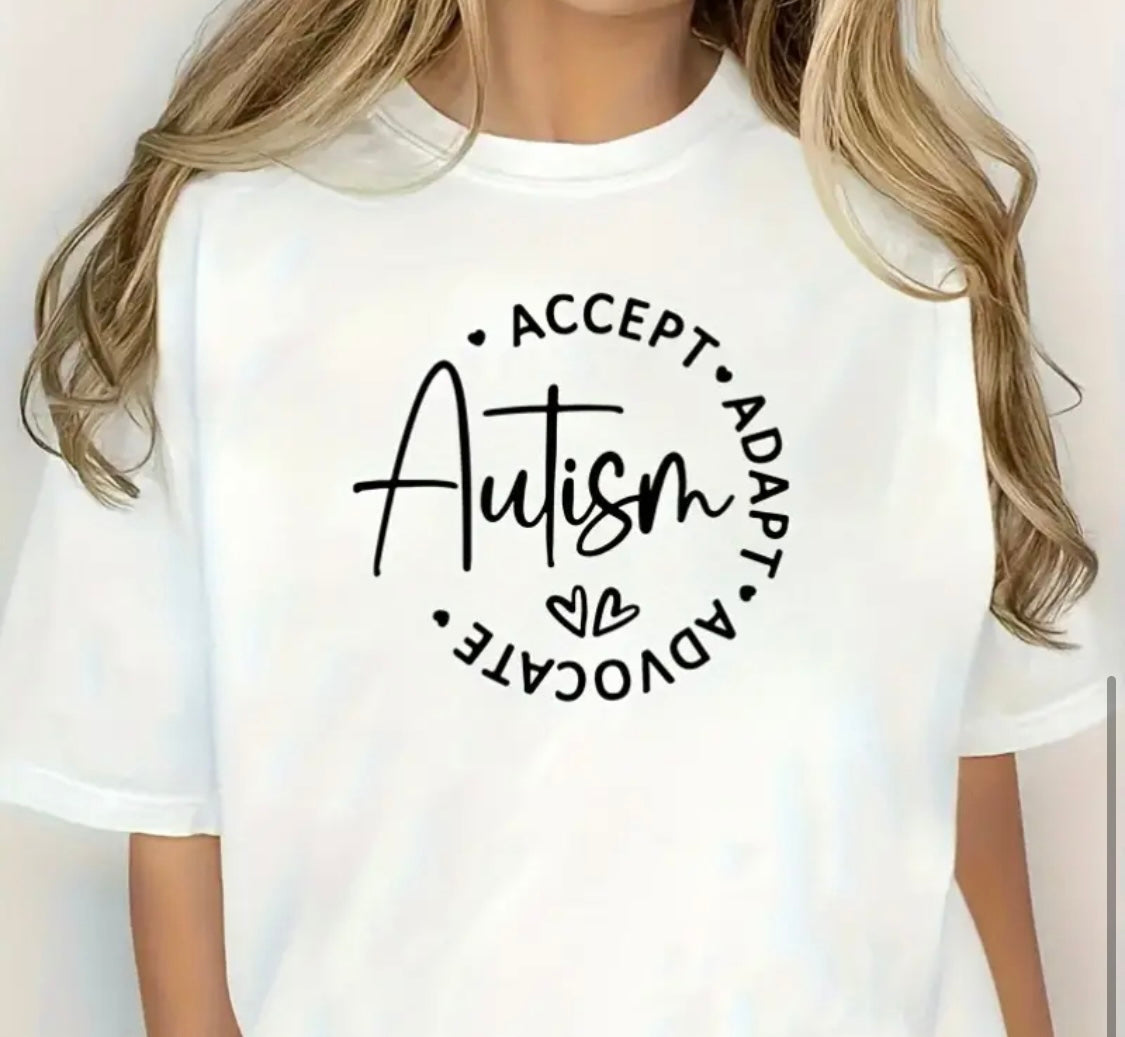 Decal Only: Autism (Accept, Adapt, Advocate)