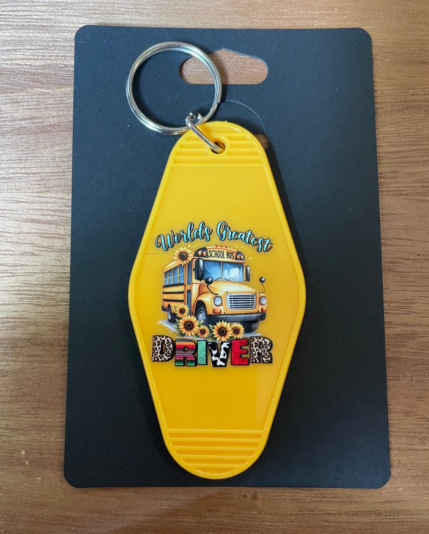 Hotel Keychain: Bus Driver