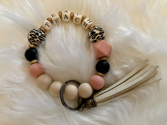 Keychain Bracelet: Teach