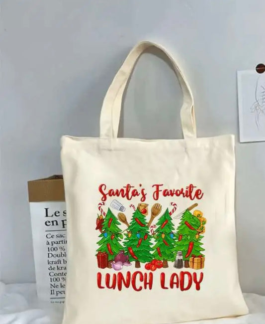 ✨Decal Only: Santa’s Favorite Lunch Lady