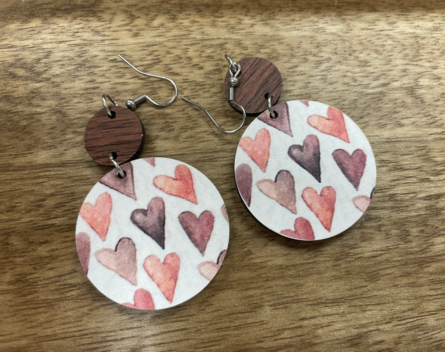 Earrings: Hearts