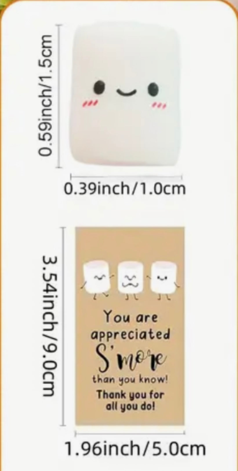 Pocket Hug: You Are Appreciated S’More Than You Know