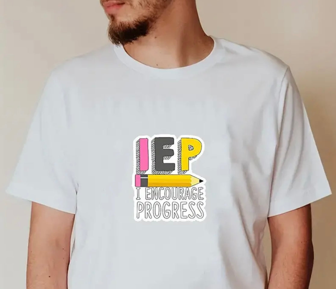 Decal Only: IEP (I Encourage Progress)