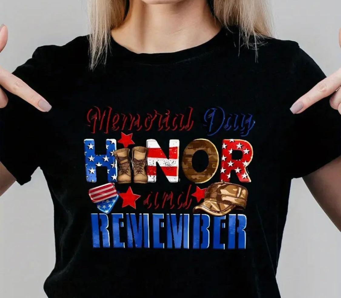 ✨Decal Only: Memorial Day Honor and Remember