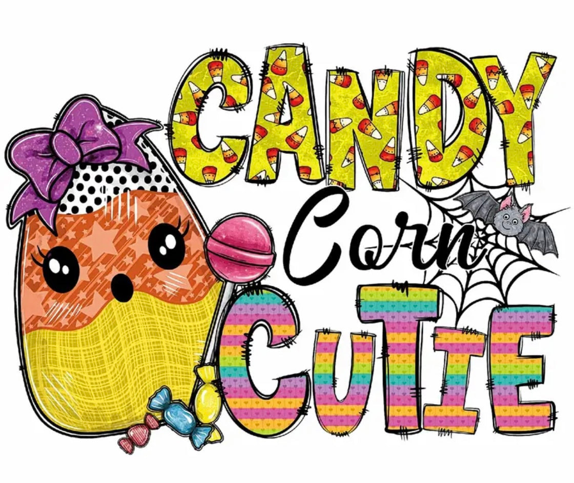 Decal Only: Candy Corn Cutie