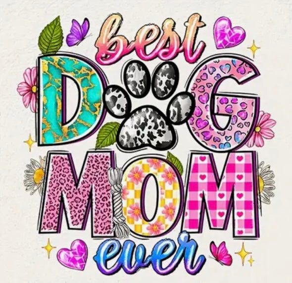 ✨Decal Only: Dog Mom (Variety)