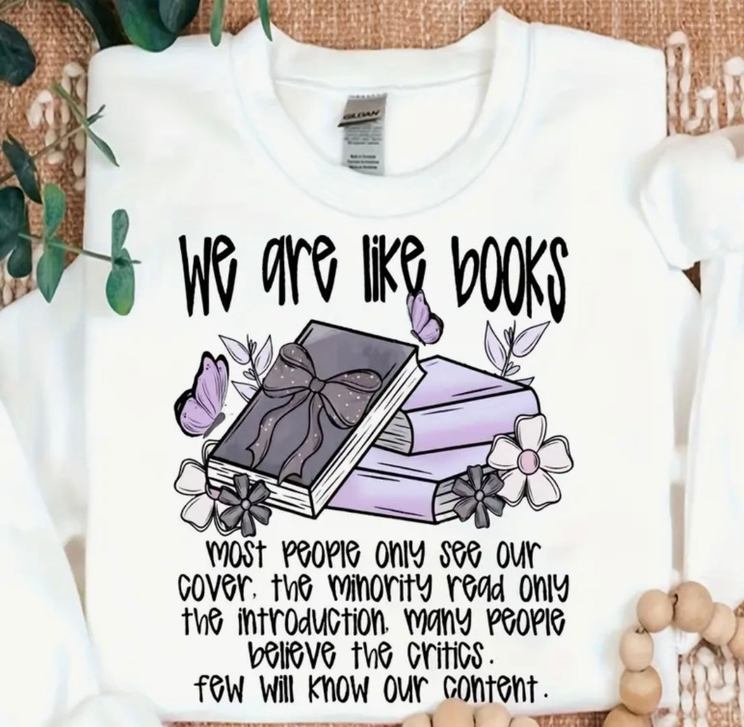 ✨Decal Only: We Are Like Books…