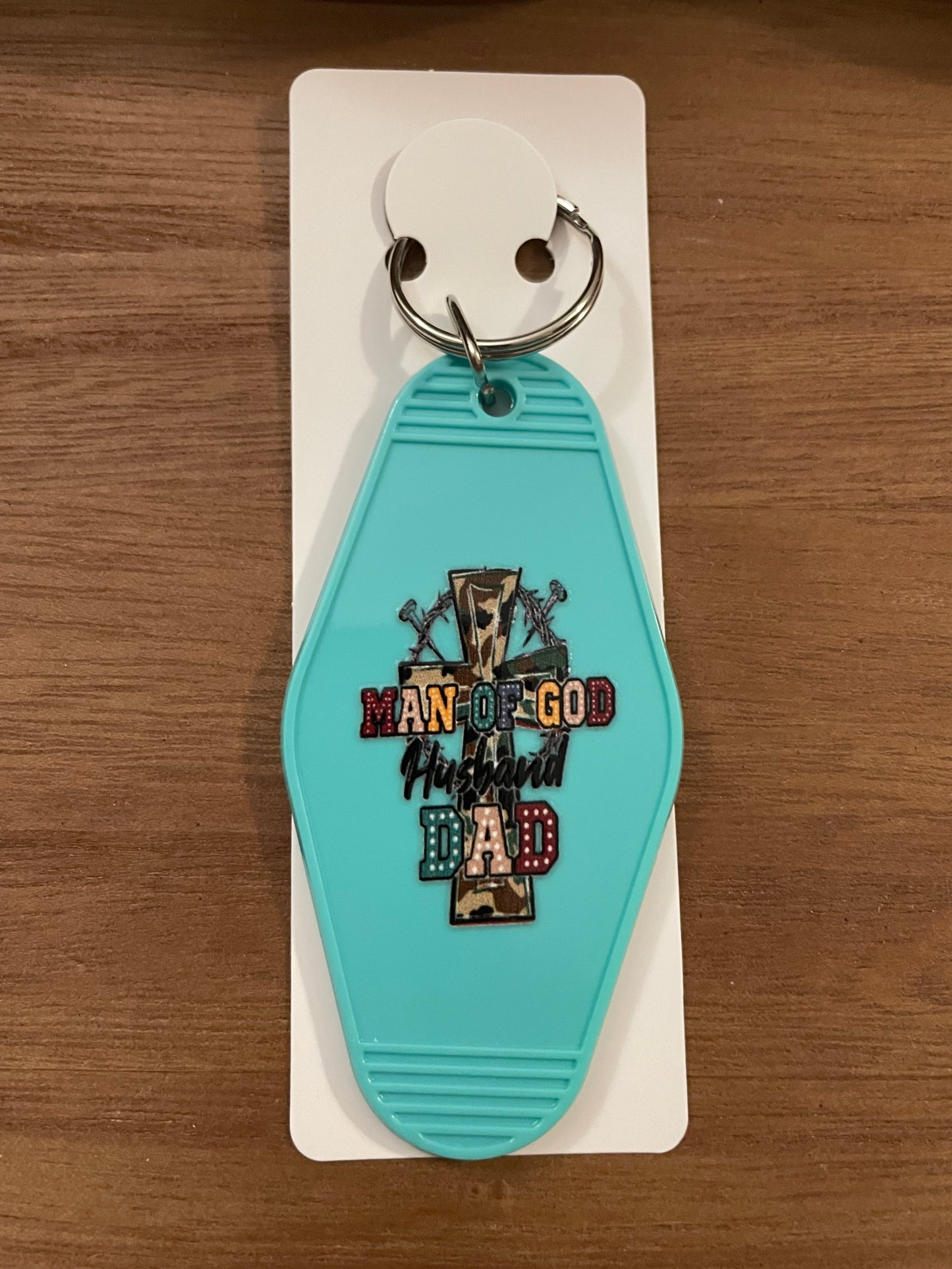 Hotel Keychain: Dad Themed