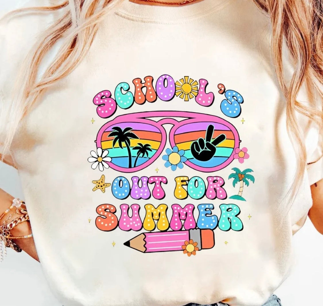 ✨Decal Only: School’s Out For Summer (Option 2)