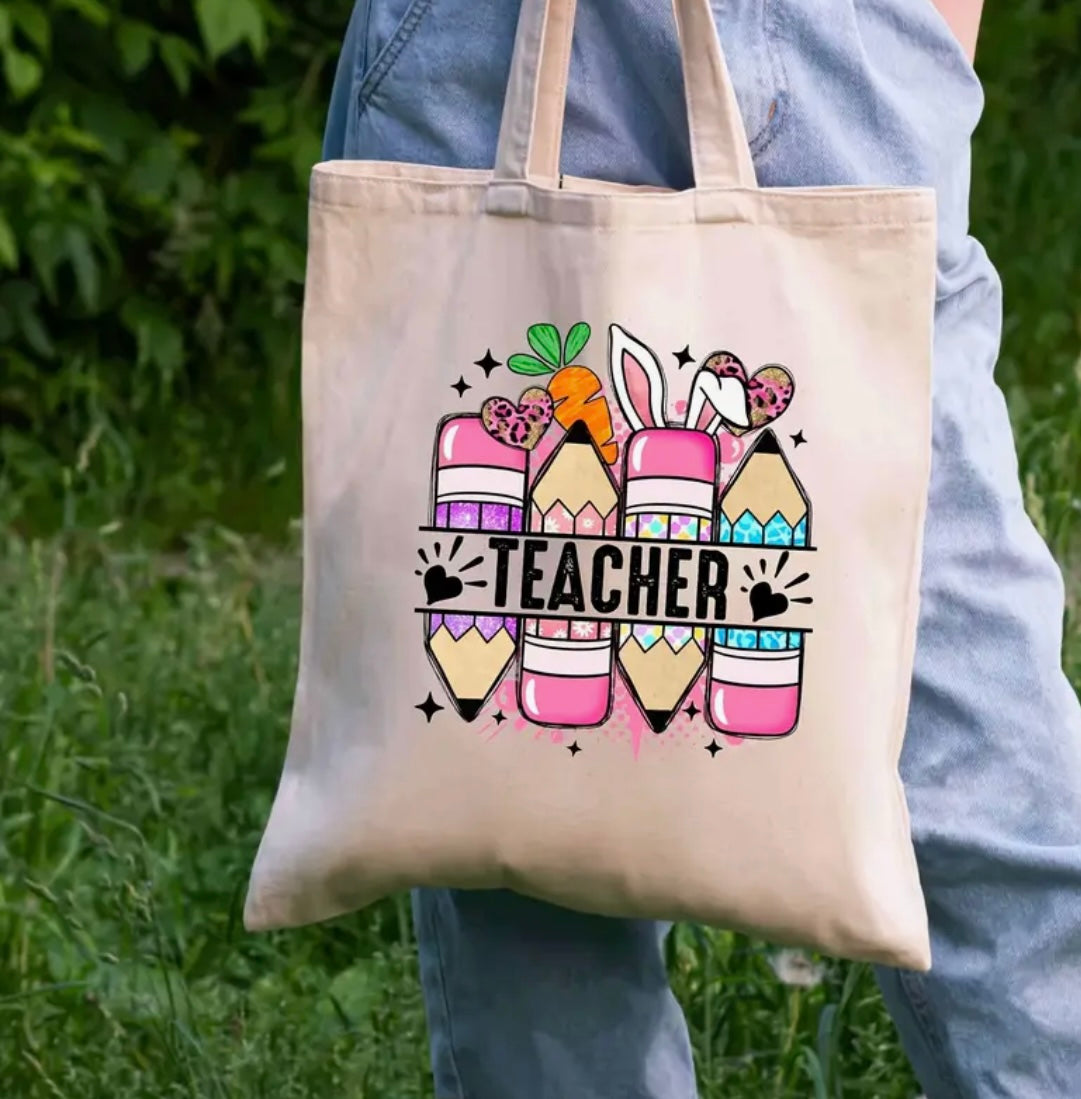 ✨Decal Only: Easter - Teacher Pencils