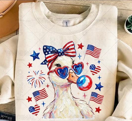✨Decal Only: Fourth of July Goose