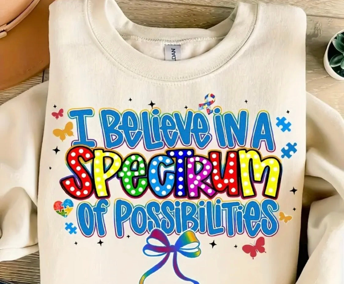 ✨Decal Only: I Believe in a Spectrum of Possibilities