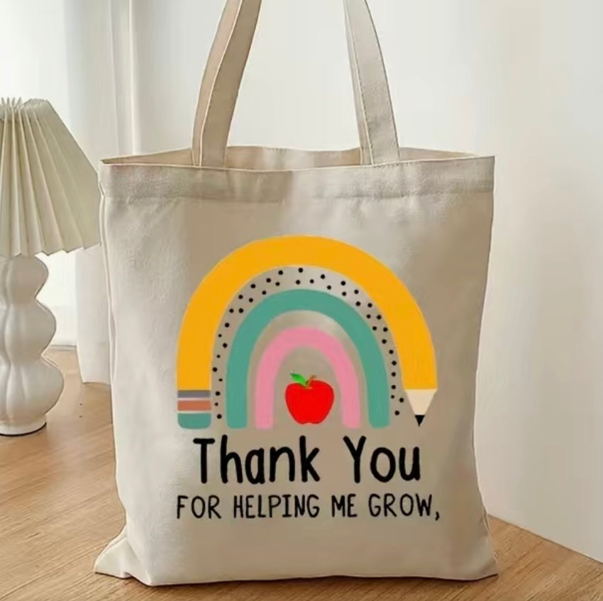 Teacher: Canvas Tote