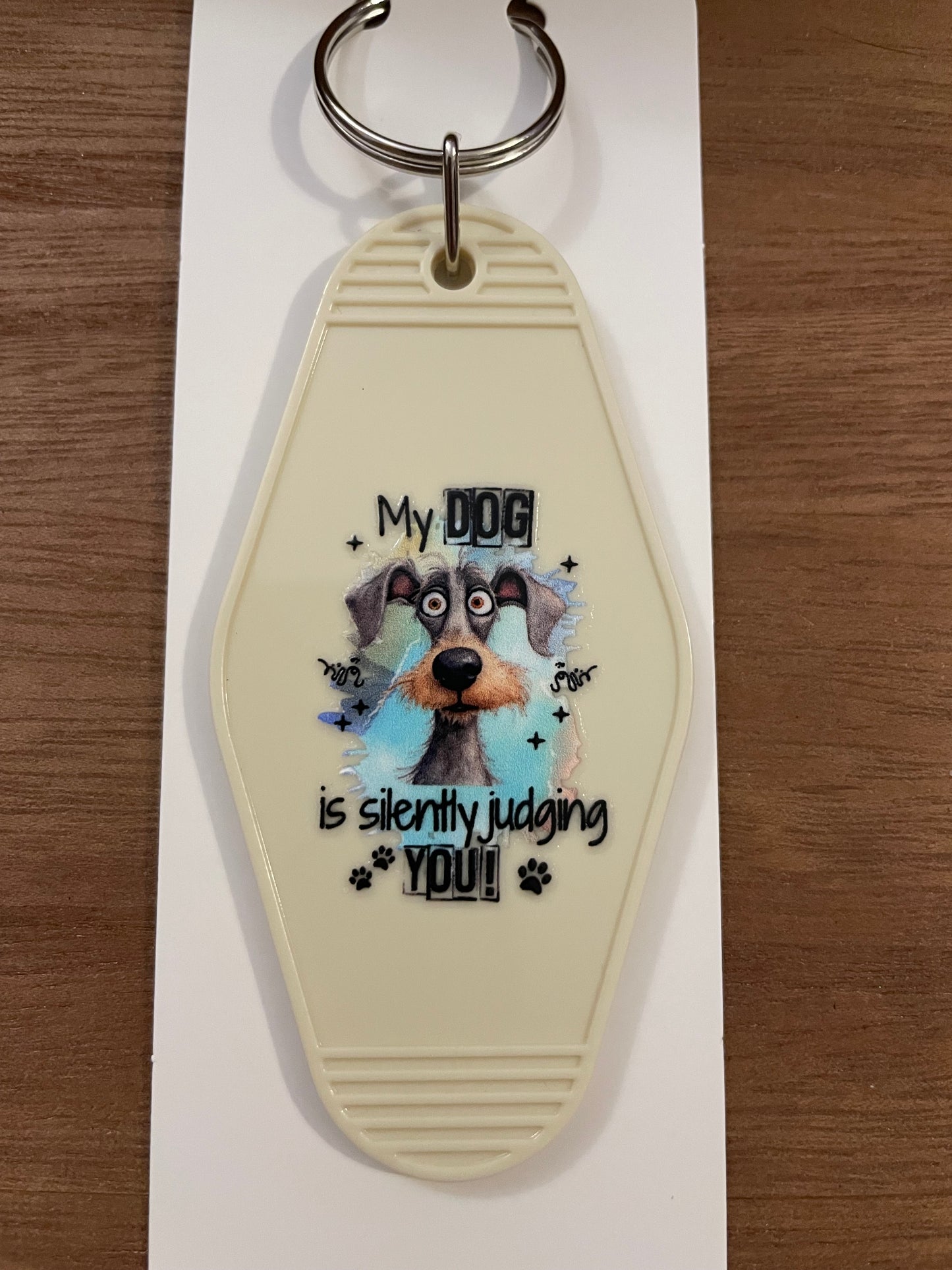 Hotel Keychain: Funny Dogs