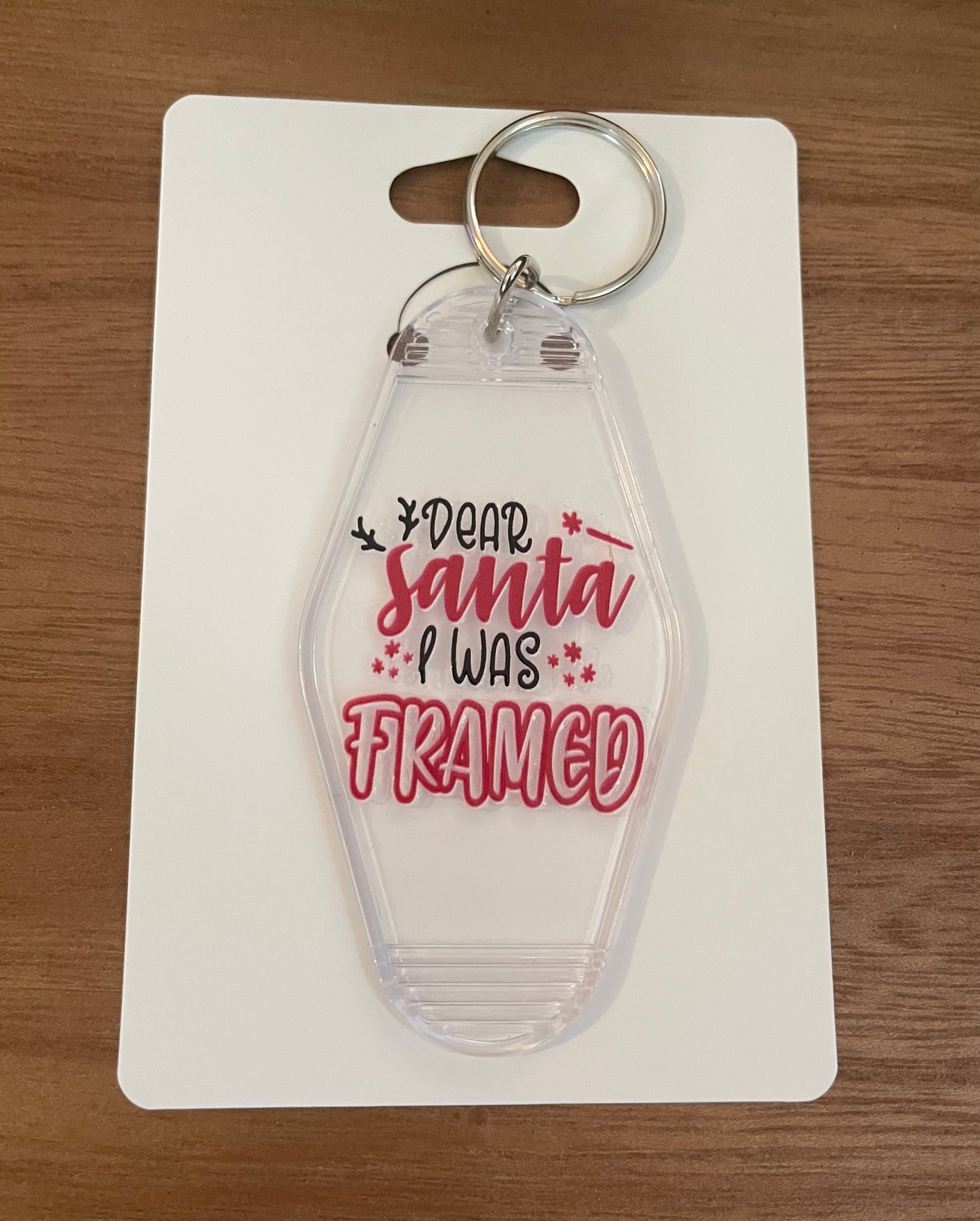 Hotel Keychain: Christmas Themed