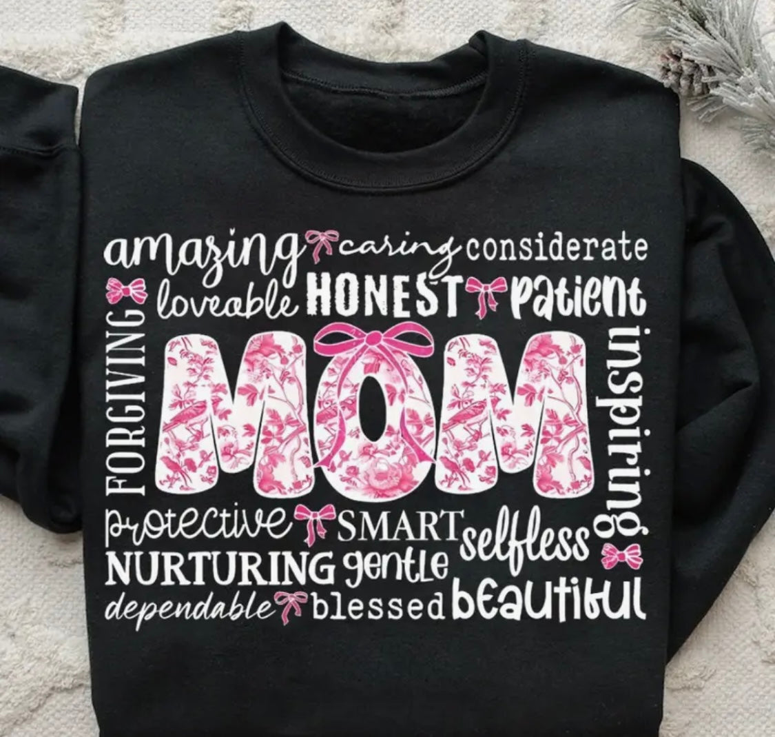 ✨Decal Only: Mom with Descriptive Words
