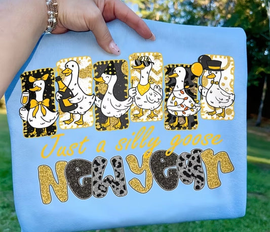 ✨Decal Only: Just a Silly Goose New Year