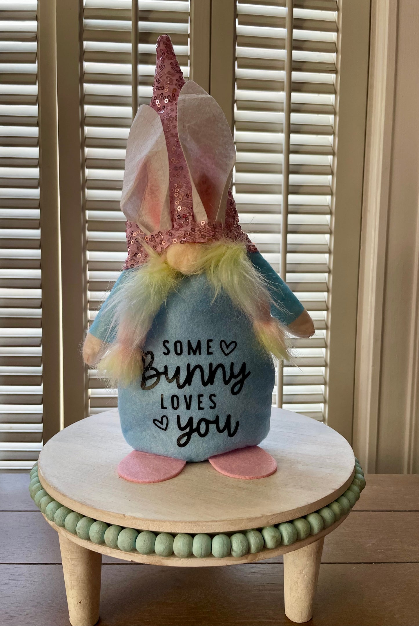 Easter: Bunny Gnome (Different Version: Already Personalized)