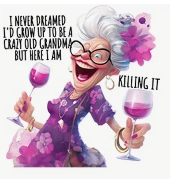 ✨Decal Only: Grandma (Funny Variety)