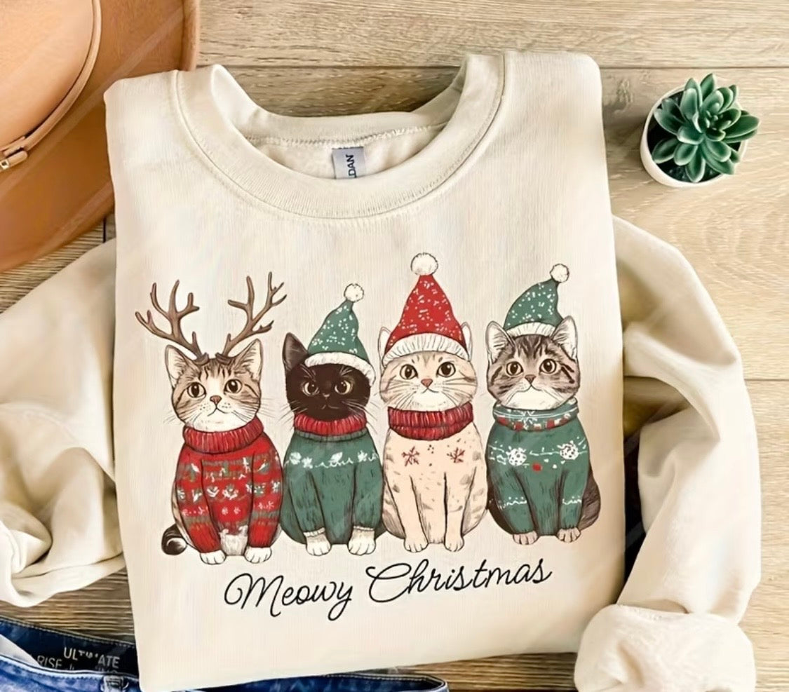✨Decal Only: Christmas Cats (Meowy Christmas)