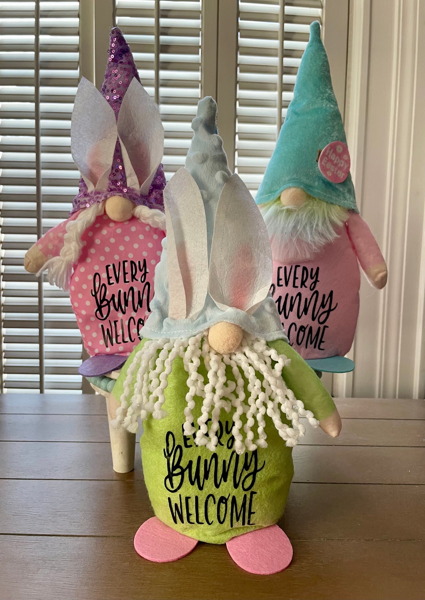 Easter: Bunny Gnome (Different Version: Already Personalized)