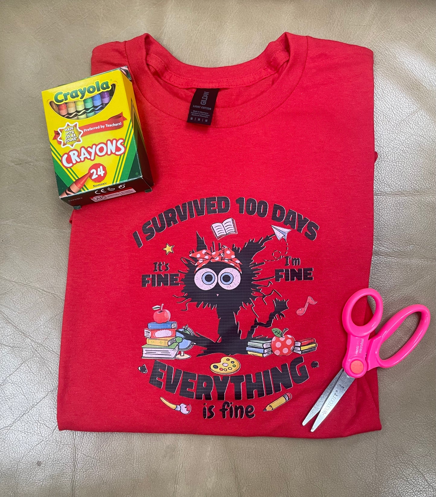 ✨100 Days of School: Adult T-Shirt